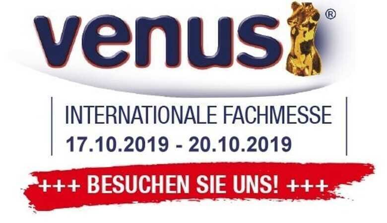 Promotion-Flyer zur Erotikmesse VENUS 2019 in Berlin